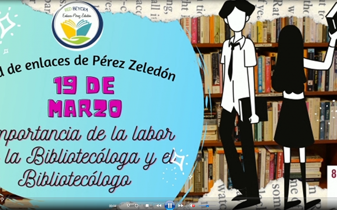 Mensaje de la red de Pérez Zeledón en el día del profesional en bibliotecología