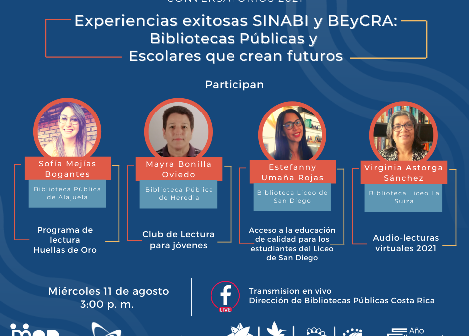 Experiencias exitosas SINABI y BEyCRA: Bibliotecas Públicas y Escolares que crean futuros