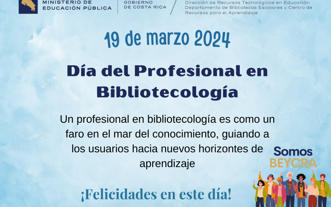 Día del profesional en bibliotecología y nueva Jefatura BEYCRA