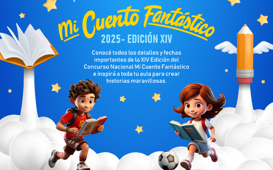 Invitación al lanzamiento virtual “Mi Cuento Fantástico 2025”