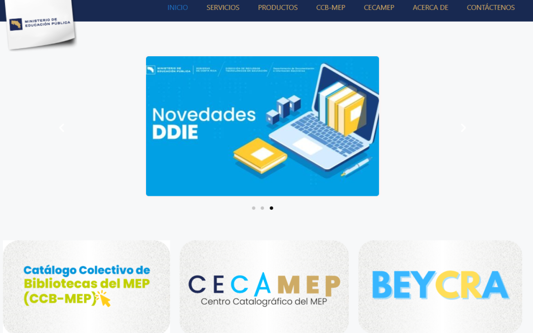 Recursos y servicios del DDIE ahora disponibles en su página web oficial