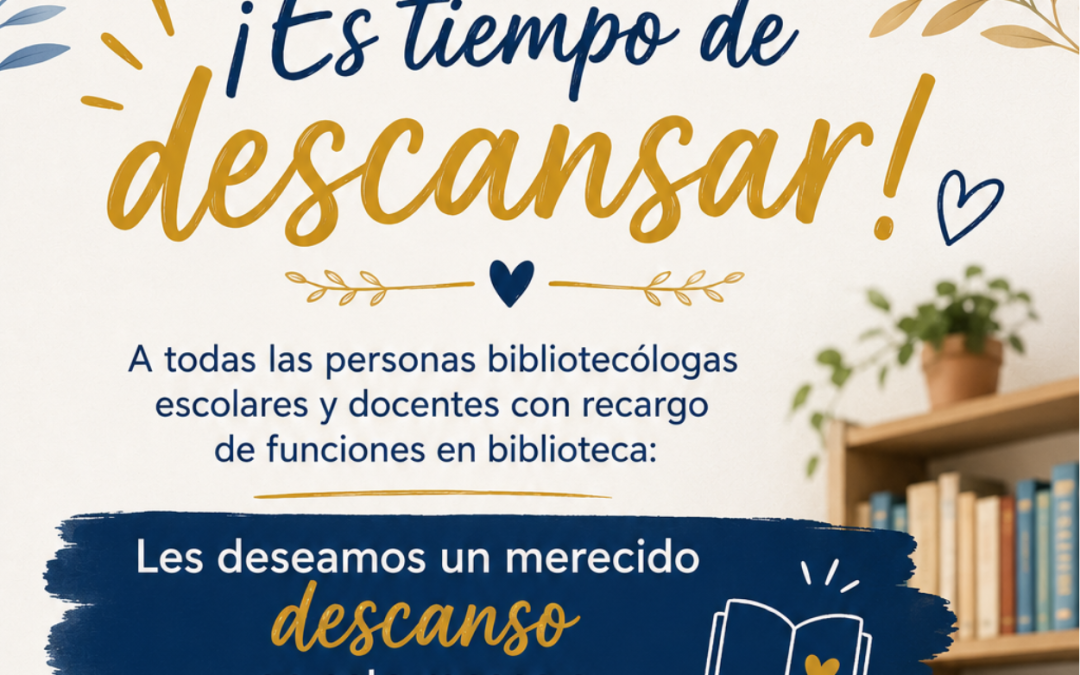 ¡Les deseamos un merecido descanso en este receso de medio período!