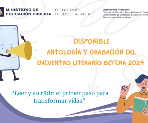 Antología y grabación del Encuentro Literario BEYCRA 2024